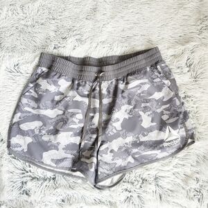 Reebok Grey Camo Athletic Shorts Size XL